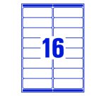 Etiquettes adresse/expédition laser 99,1 x 33,9 mm Avery blanche - Boîte de 240