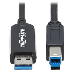 Tripp Lite U328F-15M cavo USB USB 3.2 Gen 1 (3.1 Gen 1) USB A USB B Nero