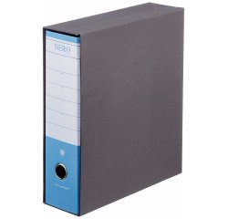 Brefiocart NERO& ring binder A4 Black, Blue