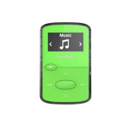 SanDisk Clip Jam MP3 speler 8 GB Groen