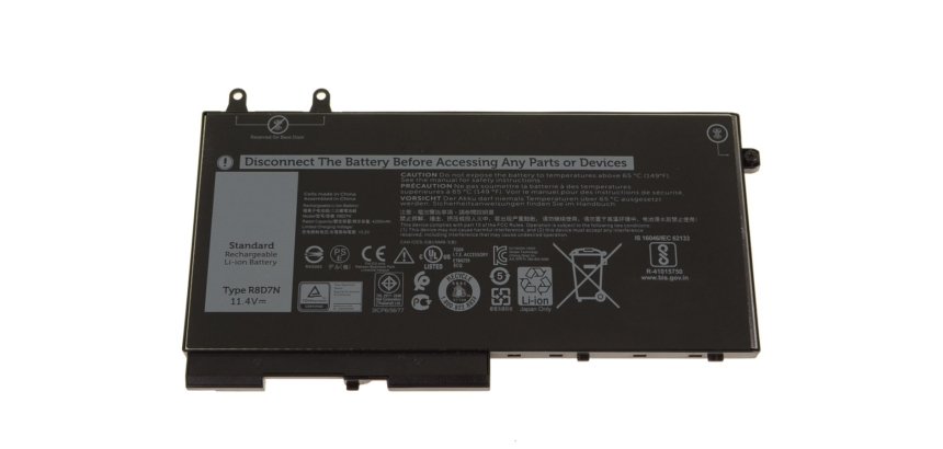 DLH Batterie Li-Pol 11.4V 3500mAh 40Wh - R8D7N / 0R8D7N / W8GMW / 49HG8 / TNT6H