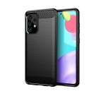 DLH Coque silicone noire pour Samsung Galaxy A52 5G (SM-A526)