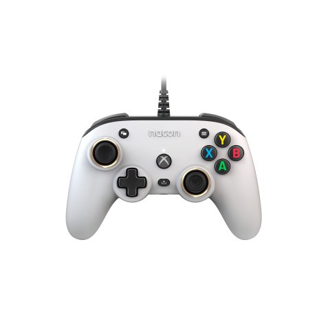 NACON Pro Compact Controller Blanco USB Gamepad Xbox One, Xbox Series S, Xbox Series X