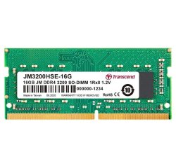 Transcend JetRam JM3200HSE-16G module de mémoire 16 Go 1 x 16 Go DDR4 260-pin SO-DIMM