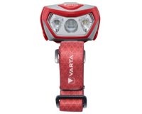Varta Outdoor Sports H20 Pro Gris, Rojo Linterna con cinta para cabeza LED