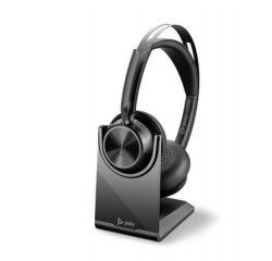 Auricular inalámbrico bluetooth HP Poly Voyager Focus 2 UC-M USB-A - Biaural - Certificado Teams