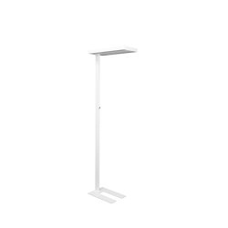 Lampadaire MAULjuvis capteur mouvement/lumière du jour direct 50% et indirect 50%, 4000K, blanc