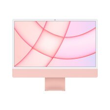 Apple iMac Apple M M1 61 cm (24") 4480 x 2520 Pixeles PC todo en uno 8 GB 512 GB SSD macOS Big Sur Wi-Fi 6 (802.11ax) Rosa