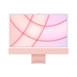 Apple iMac Apple M M1 61 cm (24") 4480 x 2520 Pixels Alles-in-één-pc 8 GB 256 GB SSD macOS Big Sur Wi-Fi 6 (802.11ax) Roze