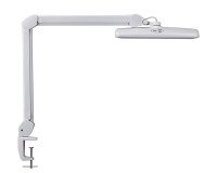 MAULintro LED-Schreibtischlampe mit dimmbarer Klemme weiß