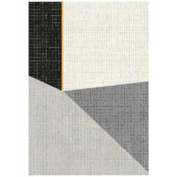 Tapis Canvas en polypropylène multicolore, tissage velours, L160 x H0,75 x P230 cm