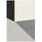 Tapis Canvas en polypropylène multicolore, tissage velours, L160 x H0,75 x P230 cm