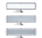MAULintro LED desk lamp with dimmable white clamp