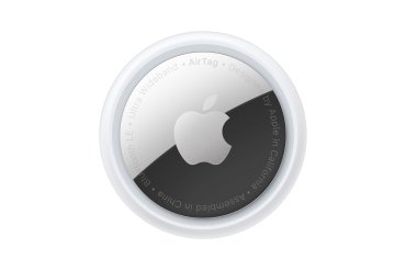 Apple AirTag Article Recherche Argent, Blanc