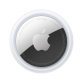 Apple AirTag Article Recherche Argent, Blanc