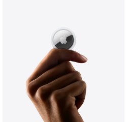 Apple AirTag Item Finder Plata, Blanco