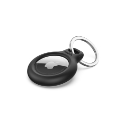 Accesorio para localizador o rastreador Apple AirTag Belkin Secure Holder con llavero, negro