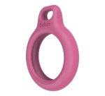 Funda protectora con llavero para localizador o rastreador Apple AirTag Belkin F8W973btPNK Secure Holder, rosa