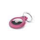 Funda protectora con llavero para localizador o rastreador Apple AirTag Belkin F8W973btPNK Secure Holder, rosa
