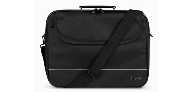 Hamlet XNBAG156BL borsa per laptop 39,6 cm (15.6") Borsa da corriere Nero