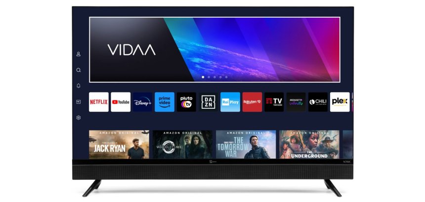 TELE System SONIC32FL SMV14 81.3 cm (32") HD Smart TV Wi-Fi Black 200 cd/m²