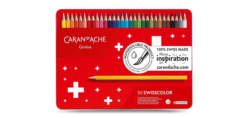Crayons de couleur SWISSCOLOR Aquarelle