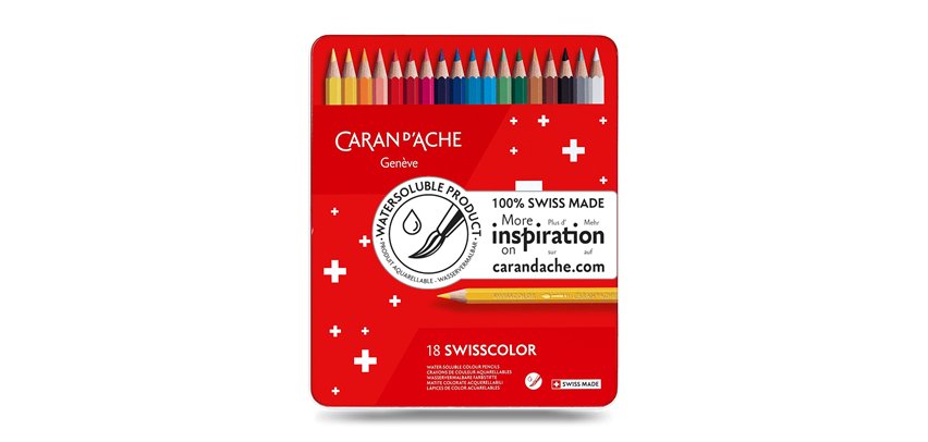 Crayons de couleur SWISSCOLOR Aquarelle