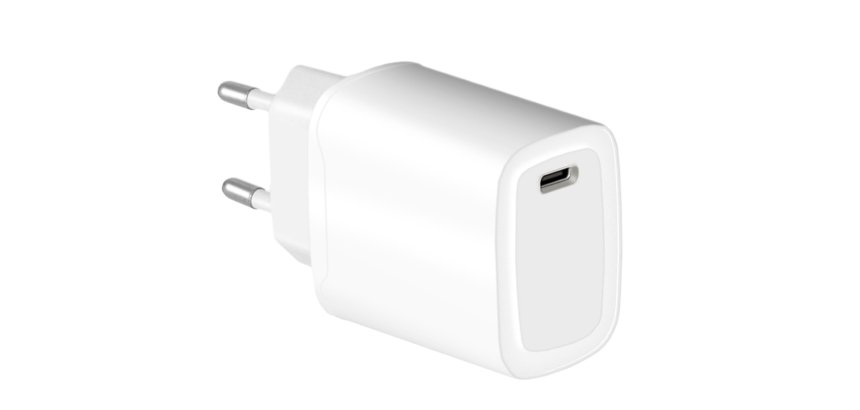 DLH Chargeur secteur USB-C 20W Power Delivery / charge rapide