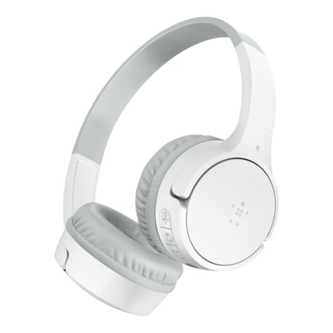 Belkin SOUNDFORM Mini Headset Bedraad en draadloos Hoofdband Muziek Micro-USB Bluetooth Wit