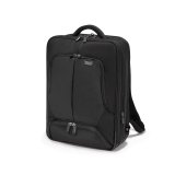 DICOTA Eco Backpack PRO mochila Negro Poliéster, Tereftalato de polietileno (PET)