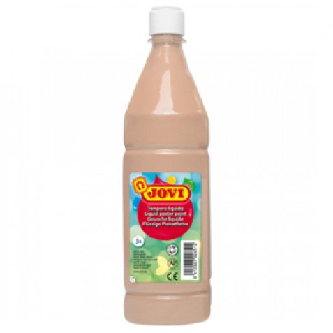Gouache jovi liquide bouteille 1000 ml. chair.