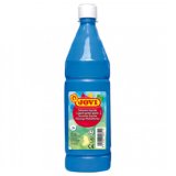 Gouache jovi liquide bouteille 1000 ml. bleu cyan.