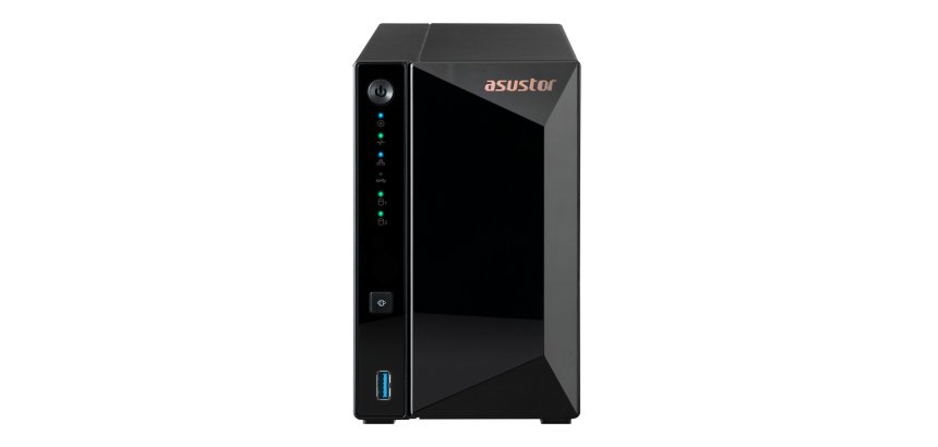 Asustor DRIVESTOR 2 Pro Gen2 AS3302T v2 NAS Realtek RTD1619B 2 Go DDR4 ADM Noir