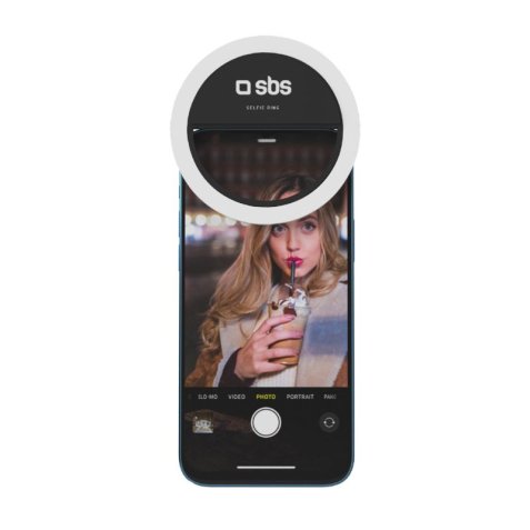SBS Perche à selfie Selfie Ring Light