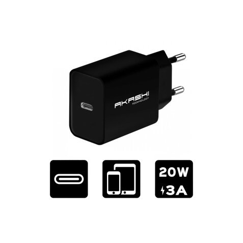 Altadif ALTACPD20BLK chargeur d'appareils mobiles Universel Noir Secteur