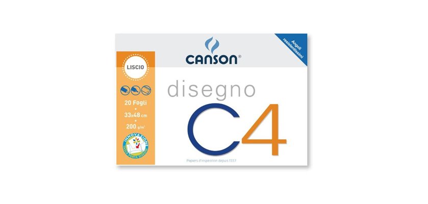 Canson C4 Art paper pad 20 sheets