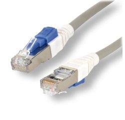 MCL FCC6ABMSHFV-5M câble de réseau Gris Cat6a S/FTP (S-STP) Rond