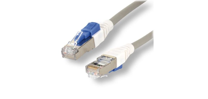 MCL FCC6ABMSHFV-5M câble de réseau Gris Cat6a S/FTP (S-STP) Rond