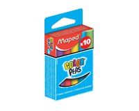 Craie pour tableau COLOR'PEPS, rond, assorti