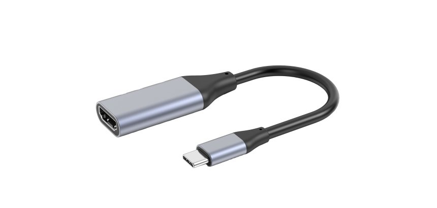DLH Adaptateur video USB-C vers HDMI 2.0 (4K / 3840x2160 / 60Hz)