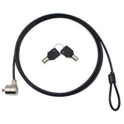 Nilox Cable seguridad con doble llave 1.8m