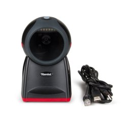 Hamlet HBCS-2D360 barcode reader Fixed bar code reader 1D/2D CMOS Black