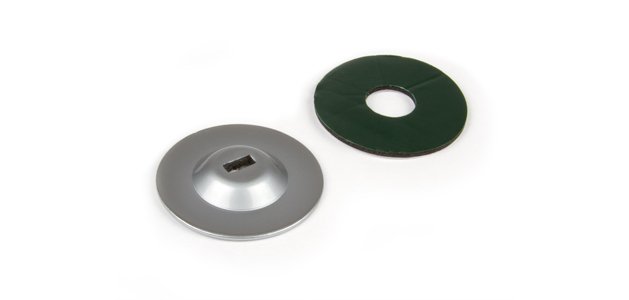 Hamlet XNBLOCKPLATE cable lock accessory Plate Silver 1 pc(s)