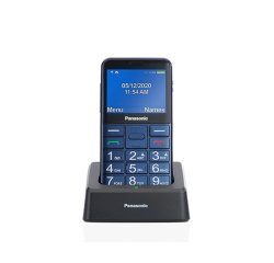 Panasonic KX-TU155 6,1 cm (2.4") 102 g Azul Teléfono básico