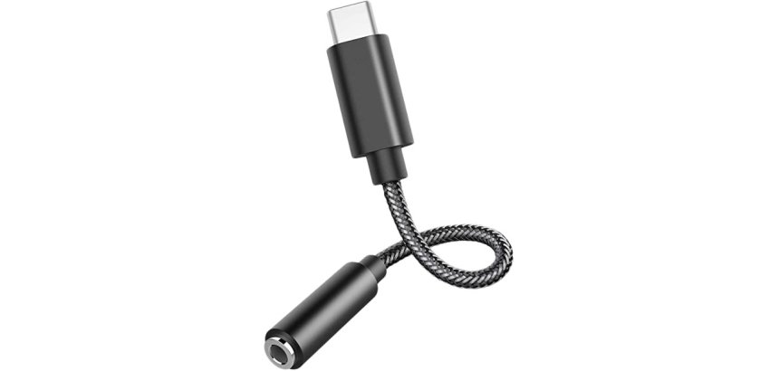 DLH Cable adaptateur USB-C vers jack audio 3.5 mm