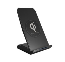DLH Stand de charge sans fil induction pour smartphone 15W max USB