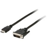 DLH CABLE HDMI MALE - DVI-D MALE 1.8M NOIR