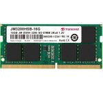 Transcend JetRam JM3200HSB-16G module de mémoire 16 Go DDR4 260-pin SO-DIMM