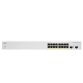 Cisco CBS220-16P-2G Géré L2 Gigabit Ethernet (10/100/1000) Connexion Ethernet, supportant l'alimentation via ce port (PoE) Blanc