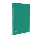 Classeur Oxford Memphis A4 dos 20mm 4 anneaux ronds couverture polypro